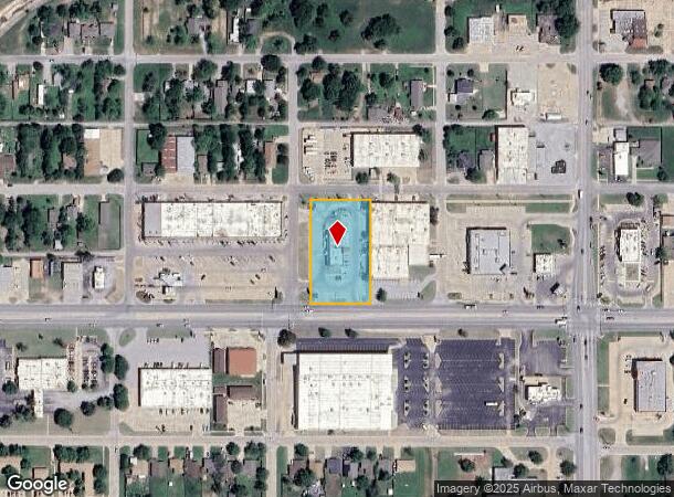  1211 Sw Lee Blvd, Lawton, OK Parcel Map