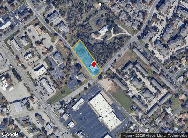 2701 Dawn Dr, Georgetown, TX Parcel Map