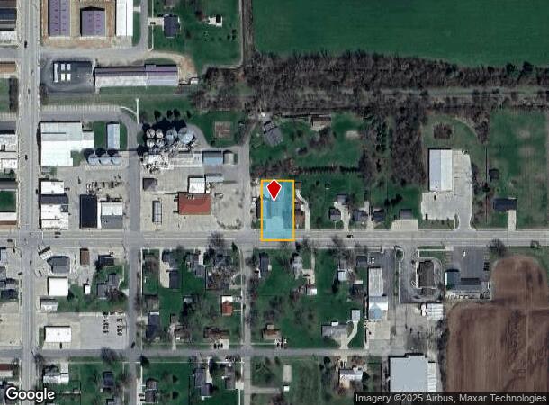 10760 E 2Nd St, Fowler, MI Parcel Map