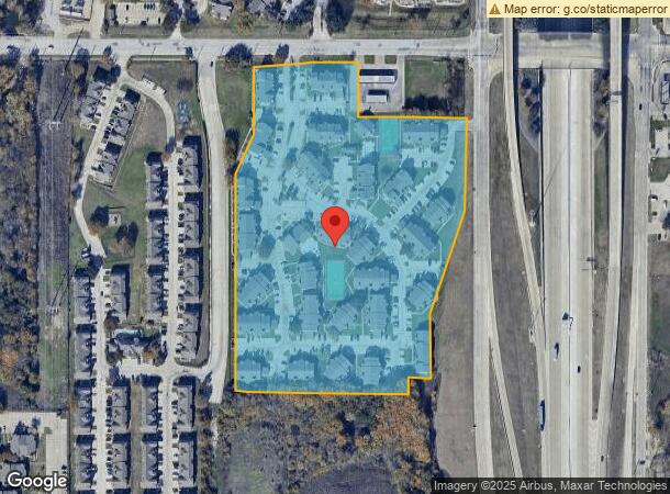  1919 W Tarrant Rd, Grand Prairie, TX Parcel Map