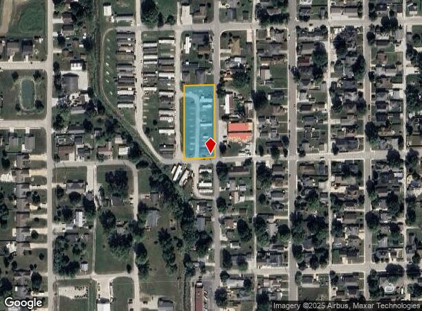  301 Emberton Dr, Tipton, IN Parcel Map