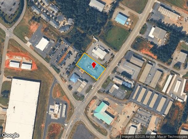  1711 Pearman Dairy Rd, Anderson, SC Parcel Map