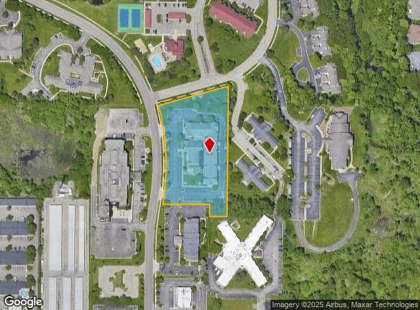 922 Delta Commerce Dr, Lansing, MI Parcel Map