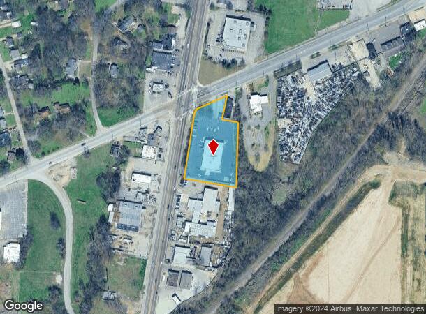  3060 Thomas St, Memphis, TN Parcel Map