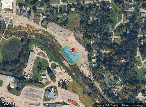  827 E Chestnut St, Corydon, IN Parcel Map