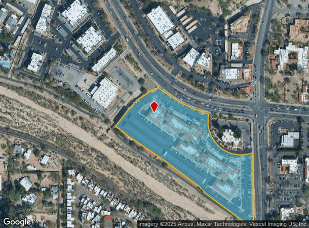  1730 E River Rd, Tucson, AZ Parcel Map