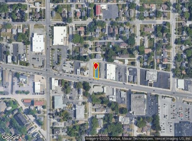  3642 Ridge Rd, Lansing, IL Parcel Map