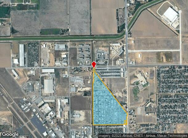  1701 N International Blvd, Weslaco, TX Parcel Map