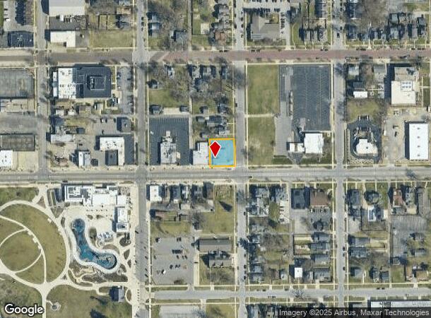 727 E Jefferson Blvd, South Bend, IN Parcel Map