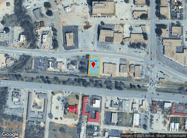  3441 N 1St St, Abilene, TX Parcel Map