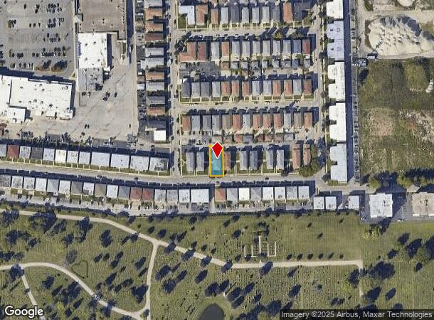  8222 Oconnor Dr, River Grove, IL Parcel Map