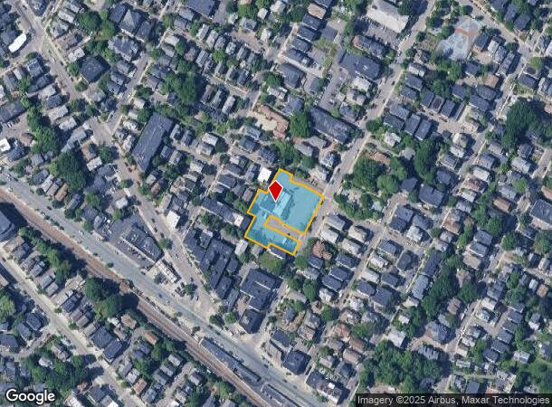  7 Dante Ter, Somerville, MA Parcel Map