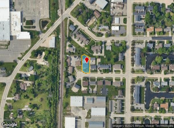  630 Starboard Ct W, Oshkosh, WI Parcel Map