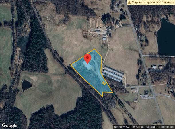  7002 Glenn Smith Dr, Liberty, NC Parcel Map