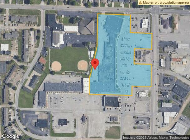  4400 N 1St Ave, Evansville, IN Parcel Map