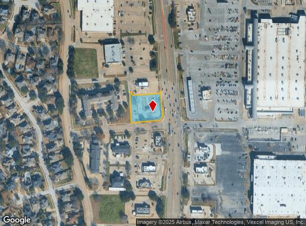 4828 S Cooper St, Arlington, TX Parcel Map