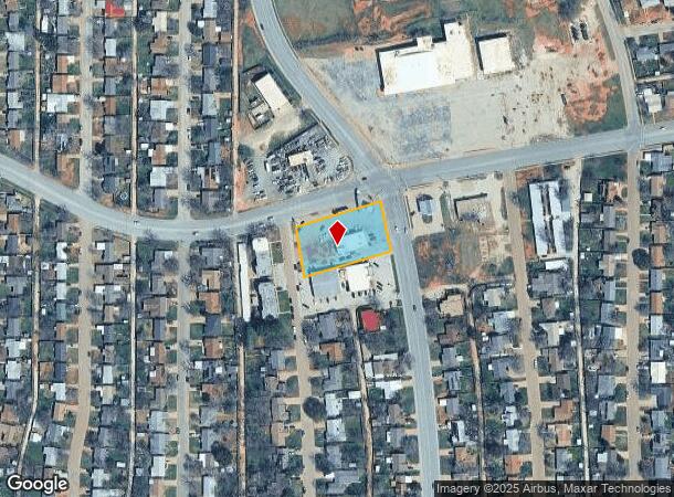  3401 Ambler Ave, Abilene, TX Parcel Map