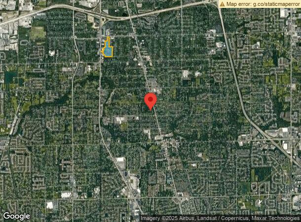  5301 S East St, Indianapolis, IN Parcel Map