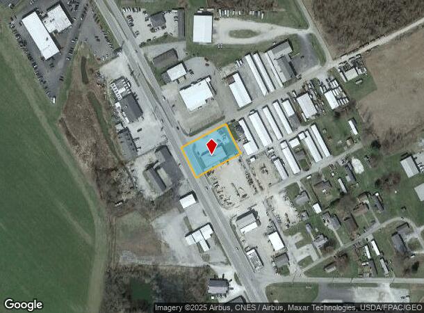  100 Ellsworth Dr, Marietta, OH Parcel Map