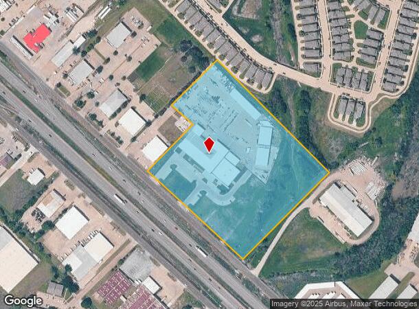  206 E Us Highway 80, Forney, TX Parcel Map