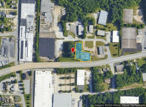  1311 Starr Dr, High Point, NC Parcel Map