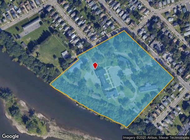  400 Riverside Dr, Johnson City, NY Parcel Map