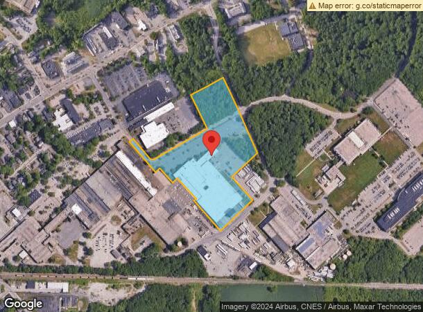  523 Pleasant St, Attleboro, MA Parcel Map