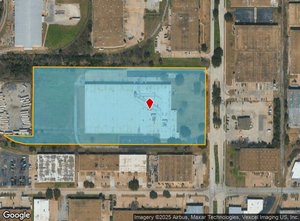  401 N Great Southwest Pkwy, Arlington, TX Parcel Map