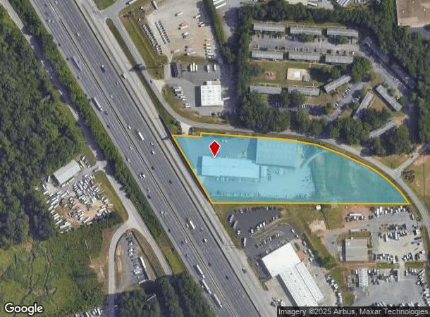  5840 Frontage Rd, Forest Park, GA Parcel Map