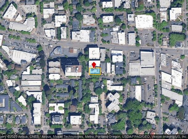  2185 Sw Yamhill St, Portland, OR Parcel Map