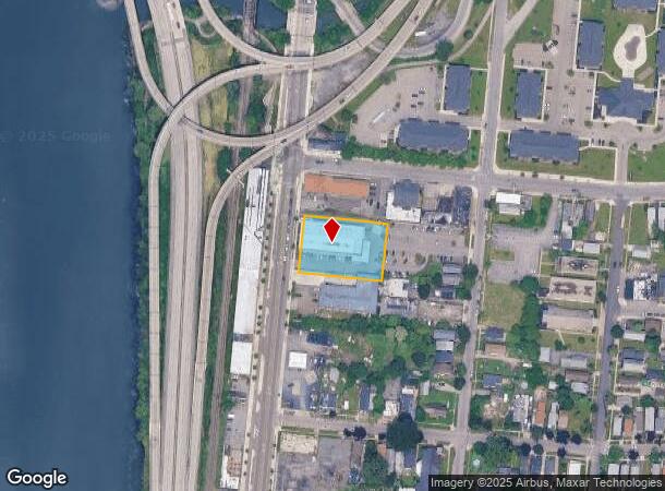  1569 Niagara St, Buffalo, NY Parcel Map