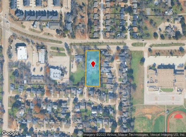  4012 Sw Green Oaks Blvd, Arlington, TX Parcel Map
