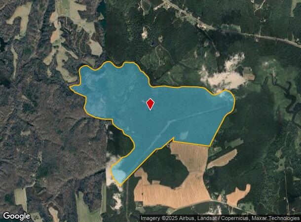 716 Warings Mill Rd, Caret, VA Parcel Map