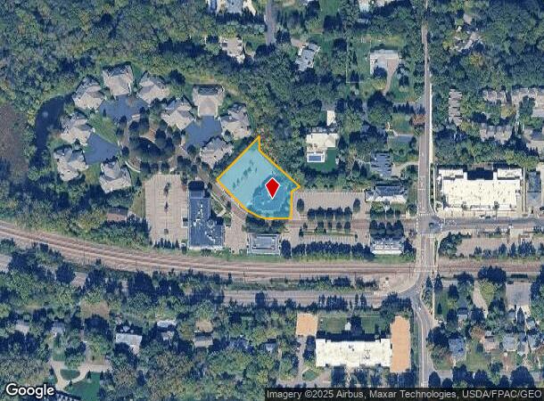 125 Lake St W, Wayzata, MN Parcel Map