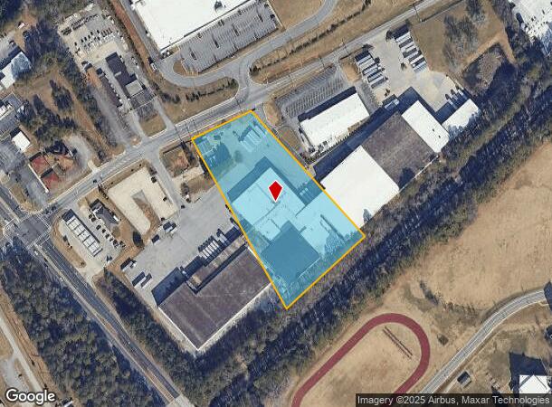  3501 Old Oakwood Rd, Oakwood, GA Parcel Map