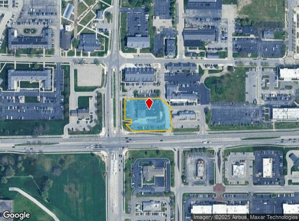  5605 N Post Rd, Indianapolis, IN Parcel Map