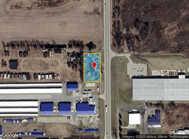 9400 S Meridian Rd, Clarklake, MI Parcel Map