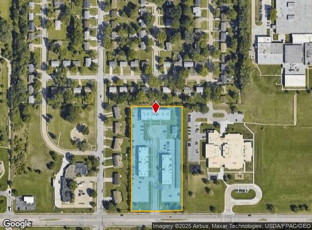 6516 N 64Th Plz, Omaha, NE Parcel Map