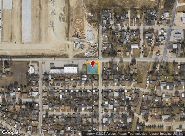  801 W Enon Ave, Fort Worth, TX Parcel Map