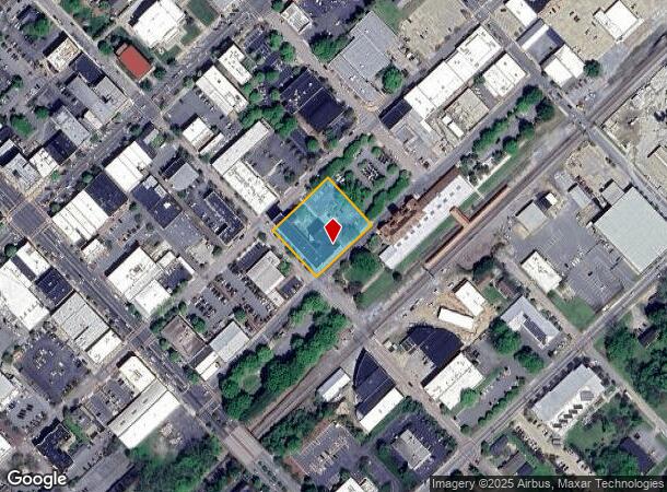 201 N Lee St, Salisbury, NC Parcel Map