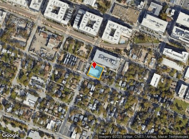 1200 E 3Rd St, Austin, TX Parcel Map