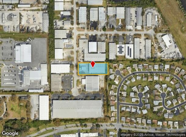  10581 47Th St N, Clearwater, FL Parcel Map