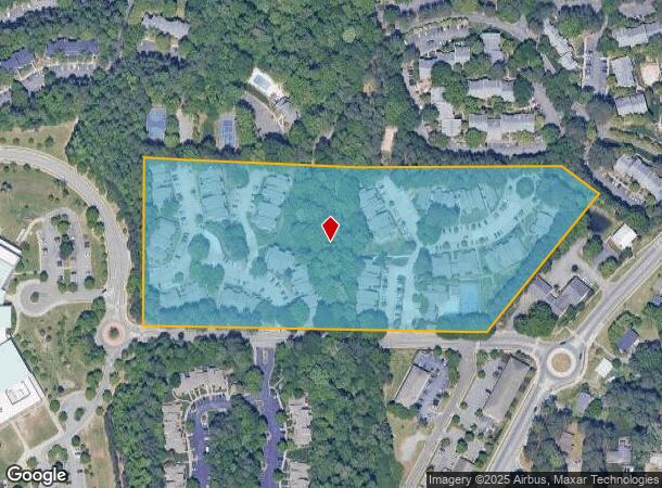  100 Rock Haven Rd, Carrboro, NC Parcel Map