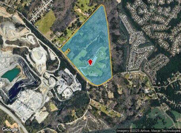 5867 Blackjack Rd, Flowery Branch, GA Parcel Map