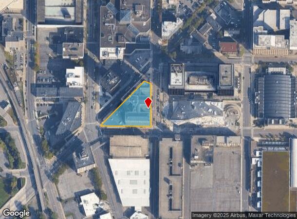 100 E Onondaga St, Syracuse, NY Parcel Map