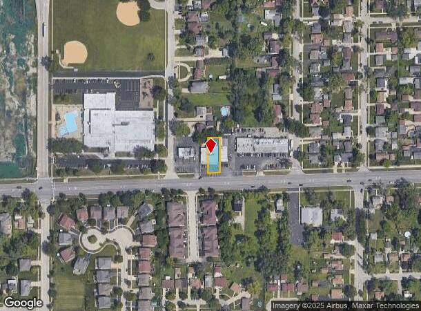  1914 E Touhy Ave, Des Plaines, IL Parcel Map