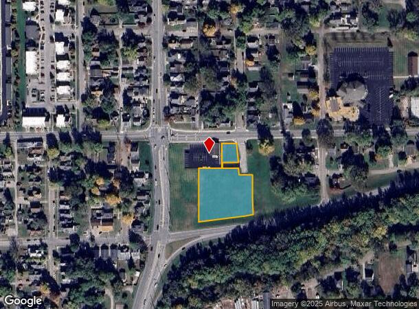  1933 10Th St, Columbus, IN Parcel Map