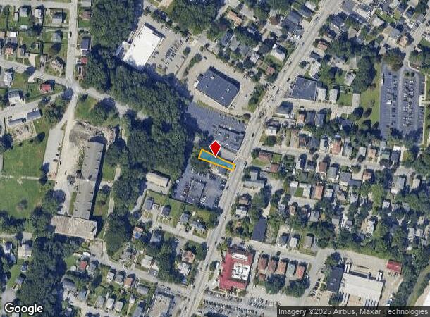 1033 Cranston St, Cranston, RI Parcel Map
