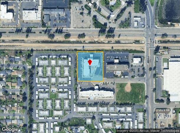  1535 N Peach Ave, Fresno, CA Parcel Map