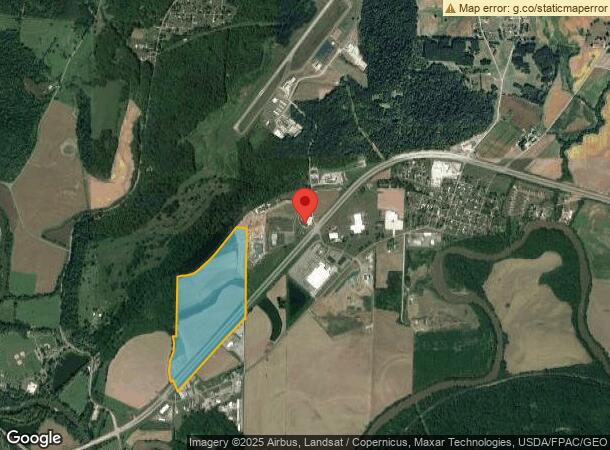  23899 Airport Rd, Coshocton, OH Parcel Map